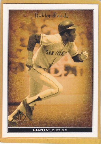 2002 SP Legendary Cuts Bobby Bonds #7 card