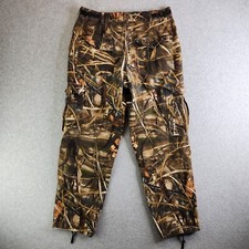 Vintage Red Head Pants Mens M Advantage Camo Cargo Adjustable Waist Hunting