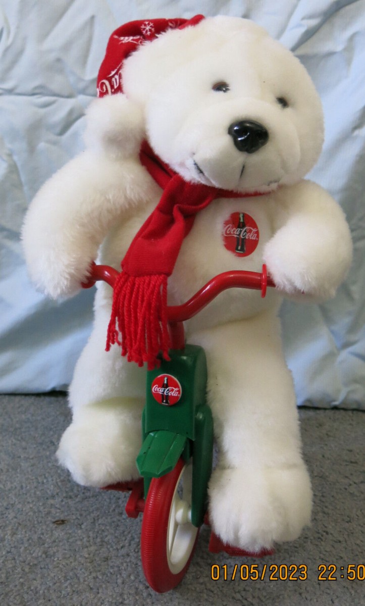 VTG 1998 Coca Cola Polar Bear On Tricycle Animation Collection | eBay