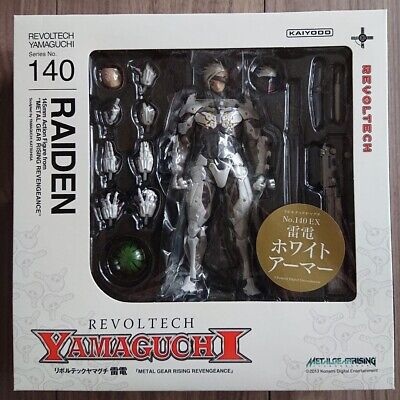  Kaiyodo Revoltech Yamaguchi #140: Metal Gear Rising: Revengence  Raiden Action Figure : Toys & Games