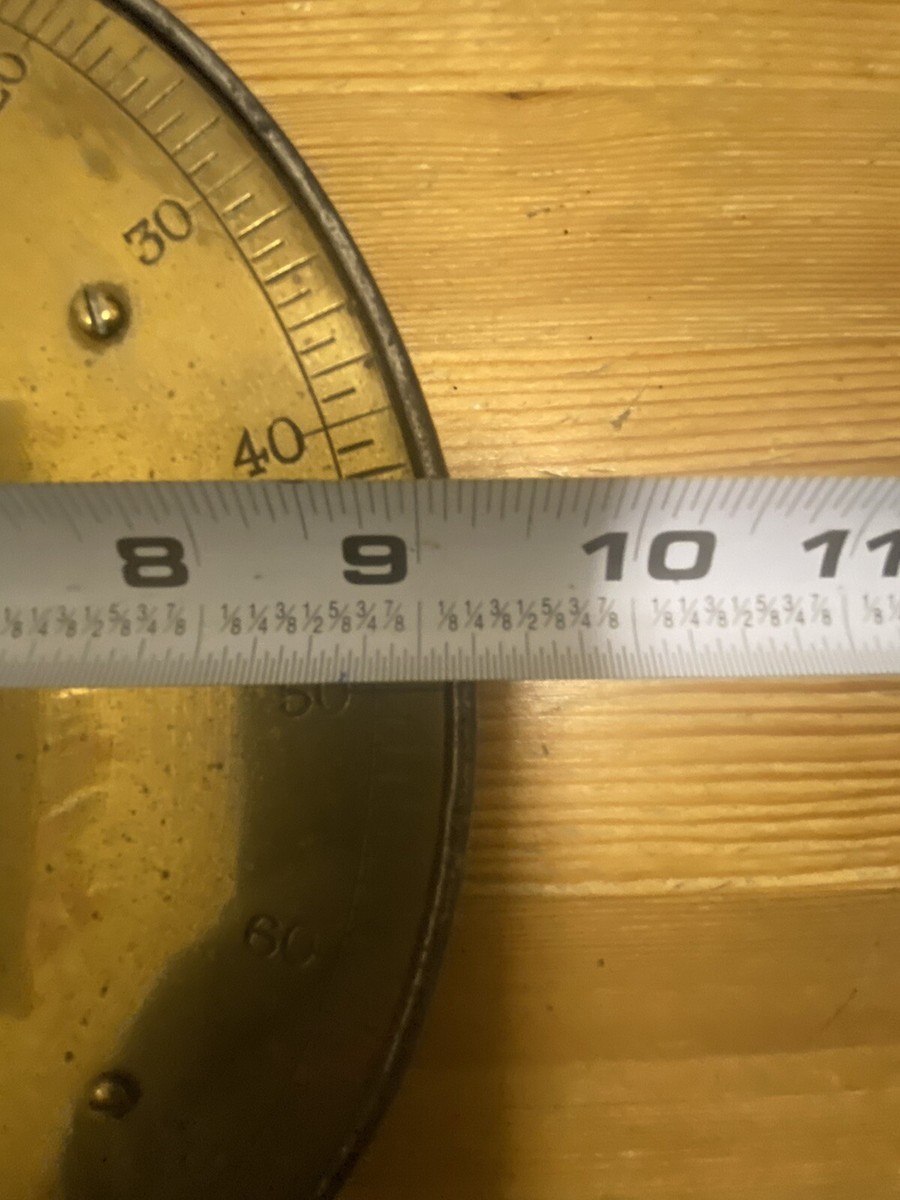 Antique England Salter's Trade Spring Balance 200 LB Balance Scale