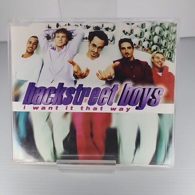Backstreet Boys: I Want It That Way - Music - CD Single | eBay