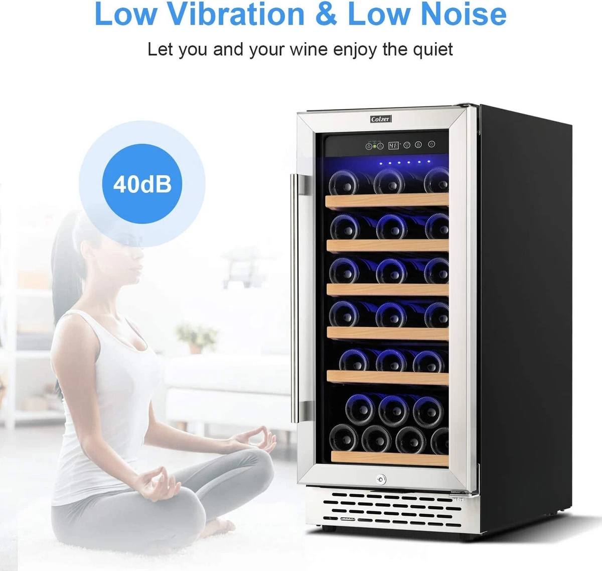 Colzer 15 on sale inch wine cooler