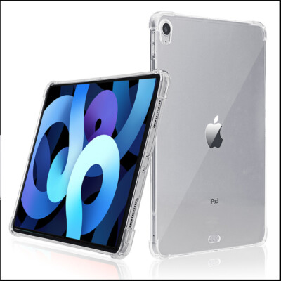 Clear Case Cover For Apple iPad Air 4 / 5 / 3 / 2 / 1 + Tempered Glass Screen