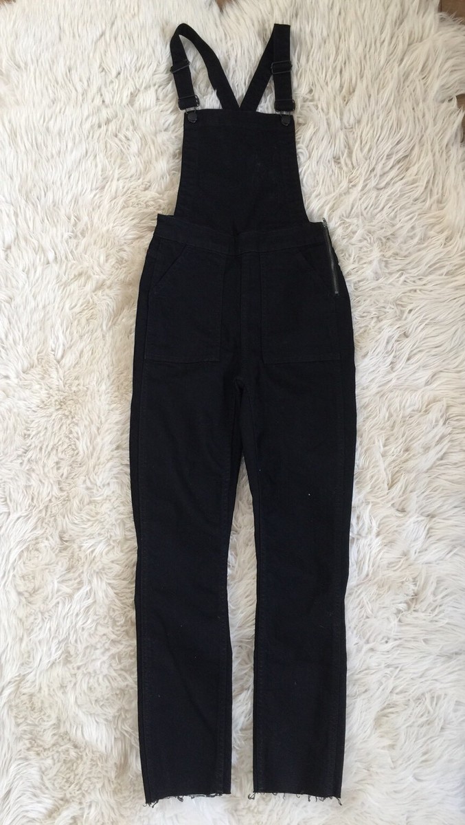 NEW Madewell Skinny Overalls: Raw-Hem Edition Jeans Sz XS NEW Madewell Skinny Overalls: Raw-Hem Edition Jeans Sz XS