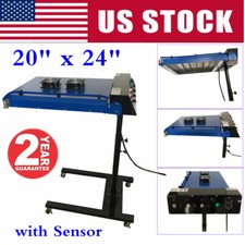 220V 6000W 20in x 24in Automatic IR Flash Dryer with Sensor for Screen Printing