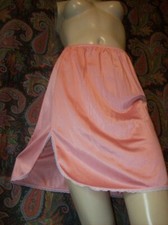 Vassarette Coral Silky Nylon Mini Half Slip Lingerie S
