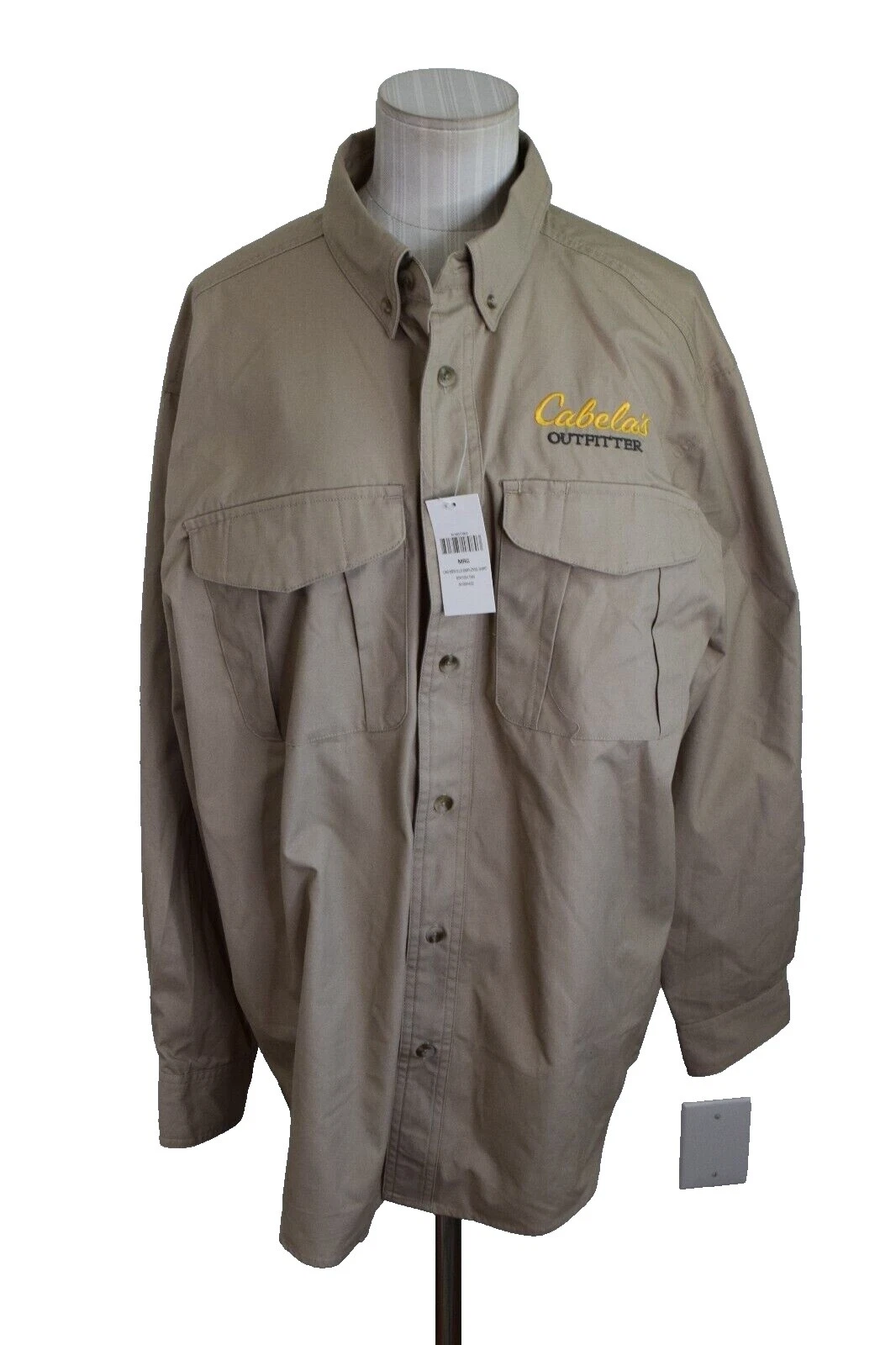 Poliéster Cabela's Informal Con Botones camisas para hombres