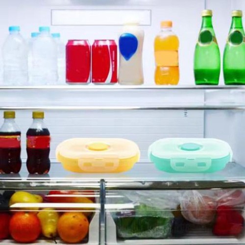 4Pcs 150ml Food Fresh-Keeping Box Collapsible Refrigerator Organizer Office - Picture 4 of 12