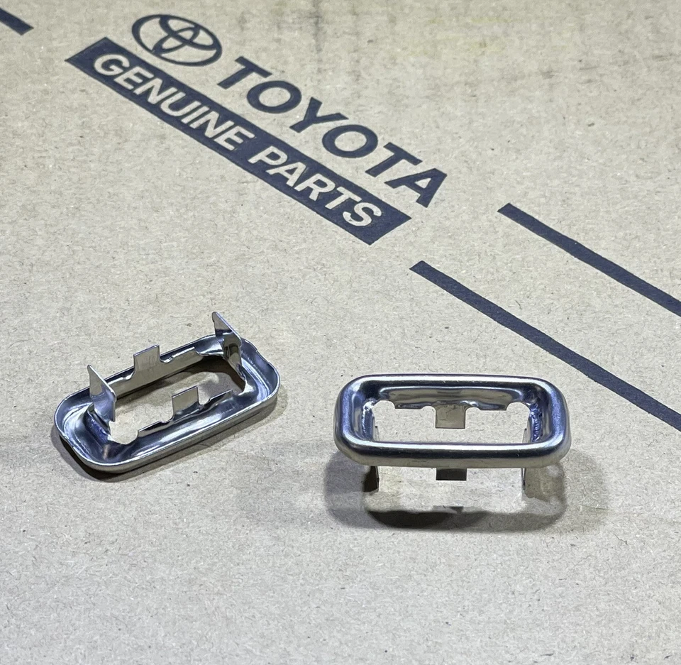 NEW 75 - 82 TOYOTA CORONA DOOR LOCK BUTTON COLLAR HOLDER TRIM OEM - Image 4 of 4