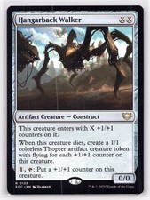 MTG NM Normal Hangarback Walker 139 R Commander: Edge of Eternities