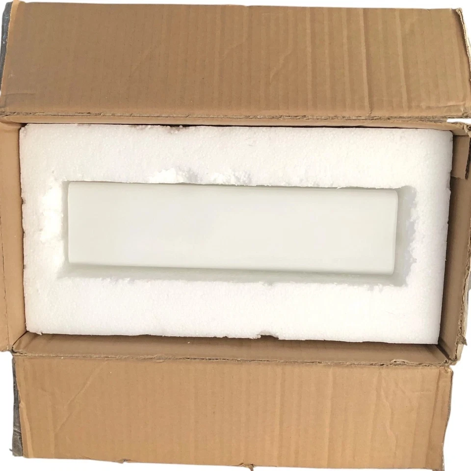 Minka Lavery Wall Light Fixture 391-613-L Square Glass Lighting, Polished Nickel - Image 4 of 4