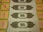 Vintage Pittsburgh Cincinnati Chicago St Louis Railroad Bond Coupons Strip of 10 — photo 7