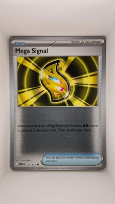 MEGA SIGNAL 121/132 REVERSE HOLO MEGA EVOLUTION LP