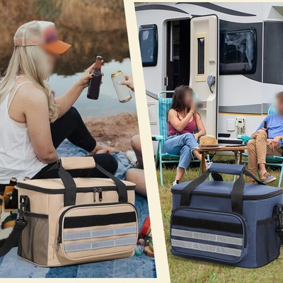 Picknick- und Camping-Isolierbox mit geräumigem Innenraum zum einfachen Verpacken