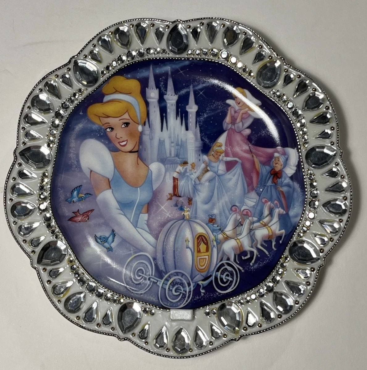 Bradford Exchange Cinderella Indiana Disney Plates 1968-Now for