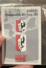 Echelon Fine Details Decal Set  Sturmgeschutz Abteilung Model Kit D486020 1/48