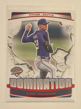 2025 Panini Prospect Edition Kade Anderson DOMINATION RED #177/199 Mariners #4 M