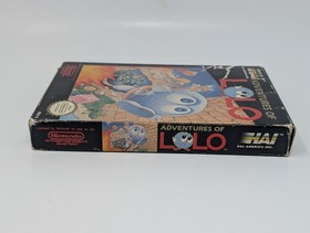 Adventures of Lolo (Nintendo NES, 1989) - CIB