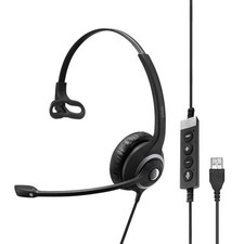 Sennheiser SC 230 USB MS II 506482 - Single-Sided Business Headset For Skype