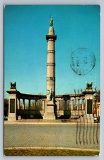 Postcard Virginia Richmond Jefferson Davis Monument  c. 1960s  N399