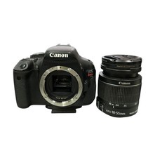 Canon EOS Rebel T3i Digital SLR Camera 18.0 MP 3x Zoom EF-S 18-55mm Lens 1080p