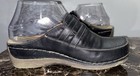 Woman’s Black Spring Step Slip On Leather Shoe COMFORT size 8 Nice! — photo 4