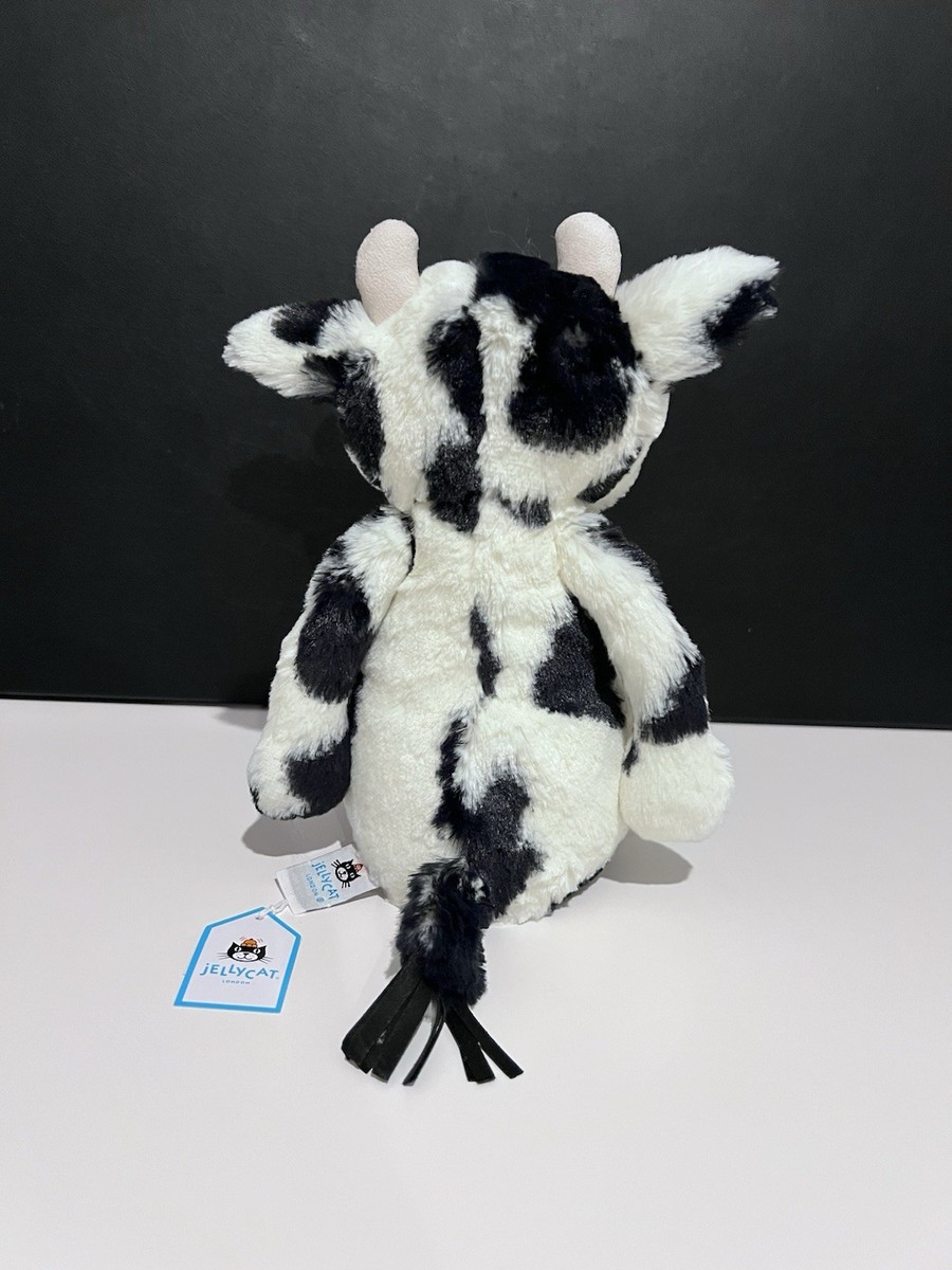 AUTHENTIC‼️ NWT Jellycat Original Bashful Calf Cow medium- FAST