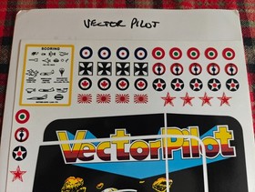 Vectrex Console VectrexWraps VectorPilot, 1st Edition, Limited Wrap Rare 2014