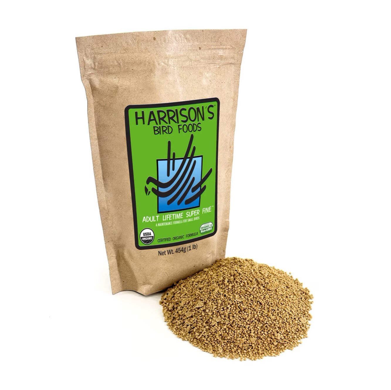 S Organic Adult Lifetime Super Fine - Nuggets Bird Food