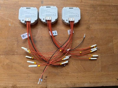 3x Homematic IP Smart Home Kontakt-Schnittstelle Unterputz   6-fach, HmIP-FCI6