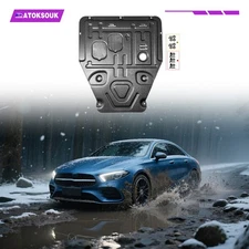 Front Skid Plate For Benz CLA250 2020-2024 Underbody Engine Splash Shield Cover