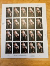 Scott 3936 - Arthur Ashe. Sheet Of 20 37¢ Stamps MNH Face Value $7.40