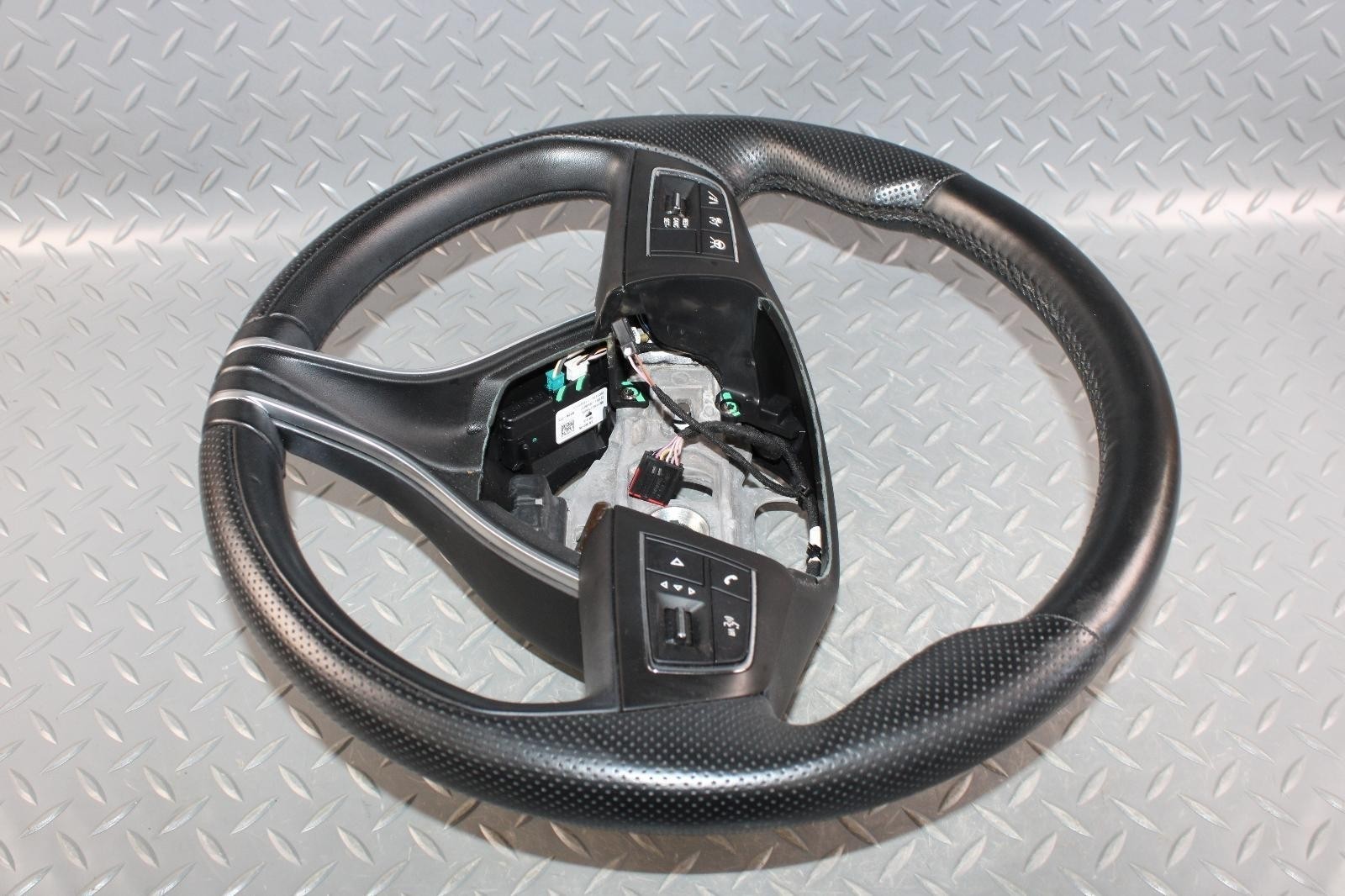 Maserati Quattroporte 2014-2021 Steering wheel Black