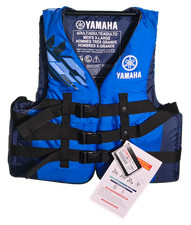 YAMAHA NYLON 3-BUCKLE BLUE PFD MEN'S 