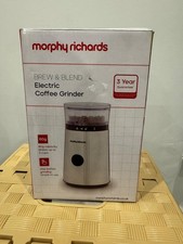 150W Electric Coffee Grinder 60g Bean Capacity One Touch Control Morphy Richards