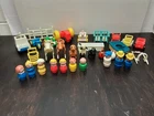 Vintage Fisher-Price Little People Figures, Animals, Vehicles +  1970's-80's