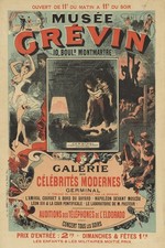 🎨 Musée Grévin Vintage Poster (Circa 1900) - 24x36” Premium 💎 Art Print