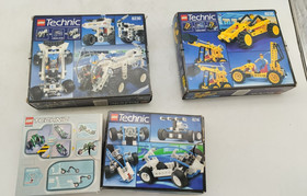 LEGO 8230 8235 8216 8236 Bundle Collection Technic Original Packaging Box Vintage Retro Technic