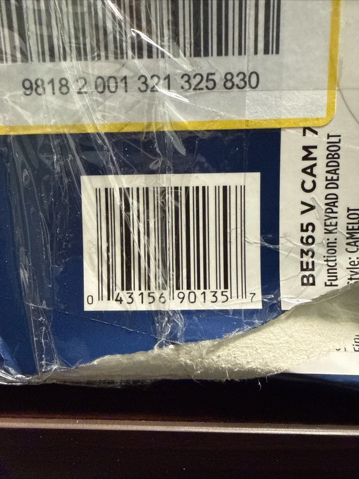 Teclado Schlage Deadbolt, alimentado por batería, bronce envejecido CAJA ABIERTA ENVÍO GRATUITO Foto 4 de 4