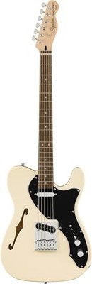 Squier by Fender Affinity Series Telecaster Thinline Olympic White From Japan