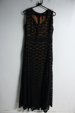 Miusol Womens lace Lined Full Length Occasion Dress - Size XL (d25