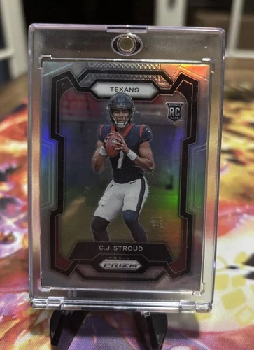 2023 Panini Prizm Football C.J. Stroud #339 Silver Prizm (RC)