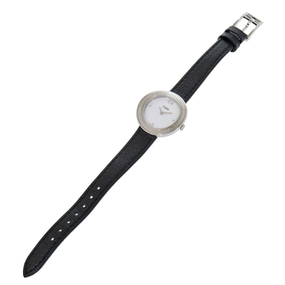 Fendi My Way 3500S Quartz Women's Watch White Black Leather New From Japan thumbnail 2