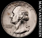 1954-D Silver Washington Quarter - Choice Gem Brilliant Unc  Lustrous  #i6463