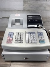 Sharp XE-A21S Electronic Cash Register Point of Sale Machine with Key