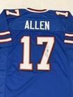 Josh Allen Buffalo Bills Signed Football Jersey with COA