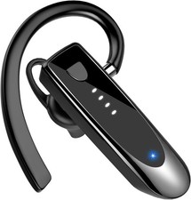 New bee Bluetooth Wireless Handsfree Headset For iPhone Android - Black LCB41 