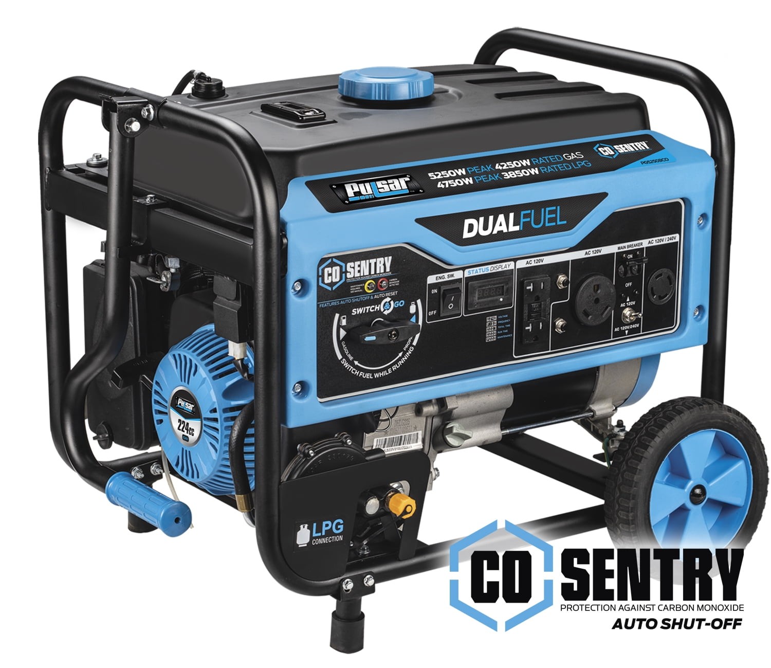 5250 Peak Watts 224cc Engine