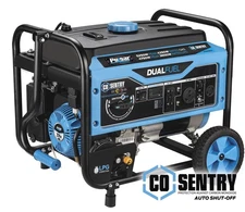Pulsar Products Inc Dual Fuel Portable Generator 5250 Peak Watts 224cc Engine